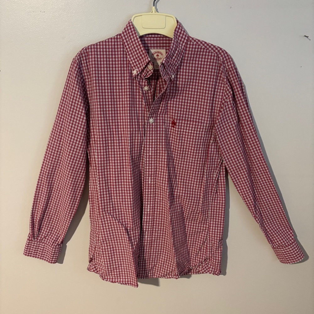 Brooks Brothers Red Gingham Men's Shirt